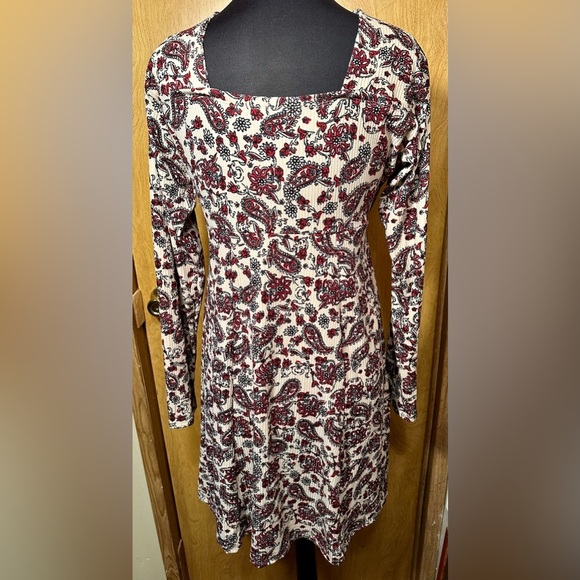 Jolie and Joy size 1X pull over Paisley dress - Picture 3 of 9